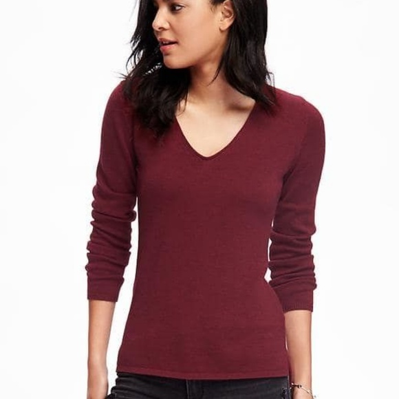 Old Navy Sweaters - Old Navy Classic Marled V-Neck Sweater for Women